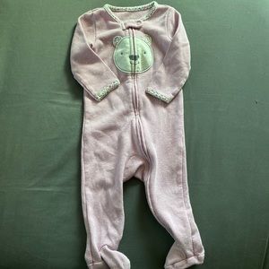 Thermal footie pajama